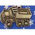 Cast Vehicle Holiday Ornament - Dump Truck